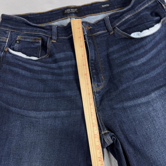 Judy Blue Jeans Womens 20W Plus Blue High Rise Bootcut Stretch Denim Distressed - Picture 5 of 12